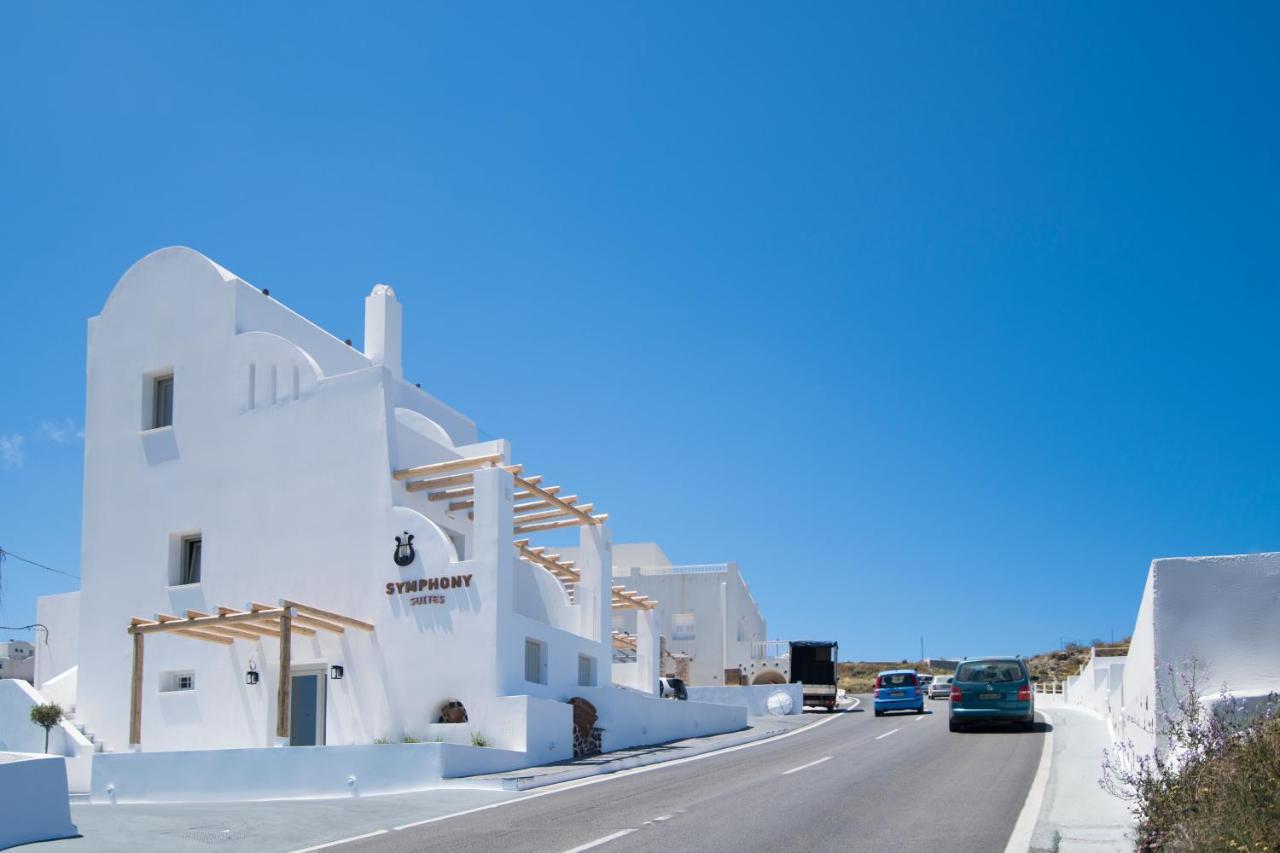 Symphony Suites Santorini Pýrgos Exteriör bild